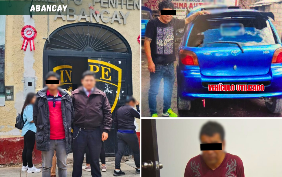 DESARTICULAN BANDA CRIMINAL “LOS RAFA DE ABANCAY” IMPLICADA EN VIOLACIÓN SEXUAL AGRAVADA